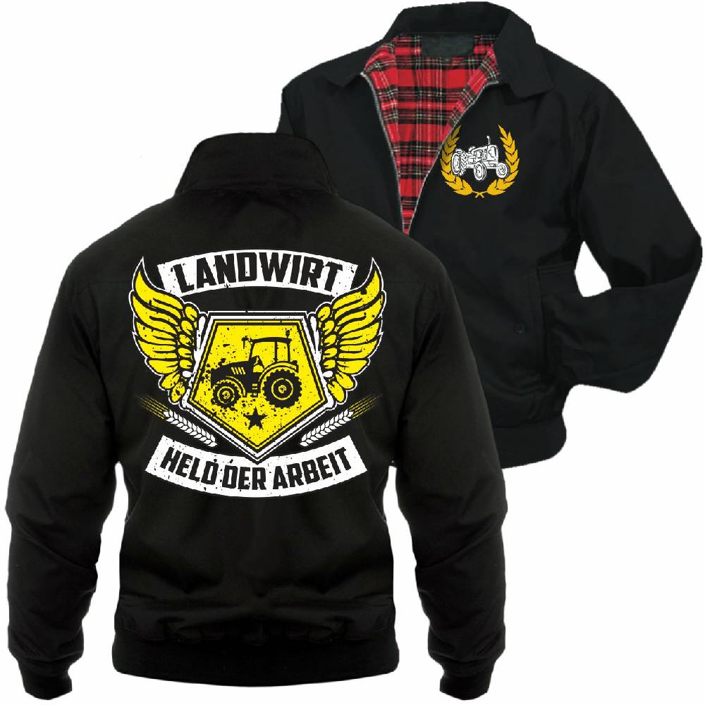 Spass Kostet Männer Harrington Jacke Landwirt Traktor