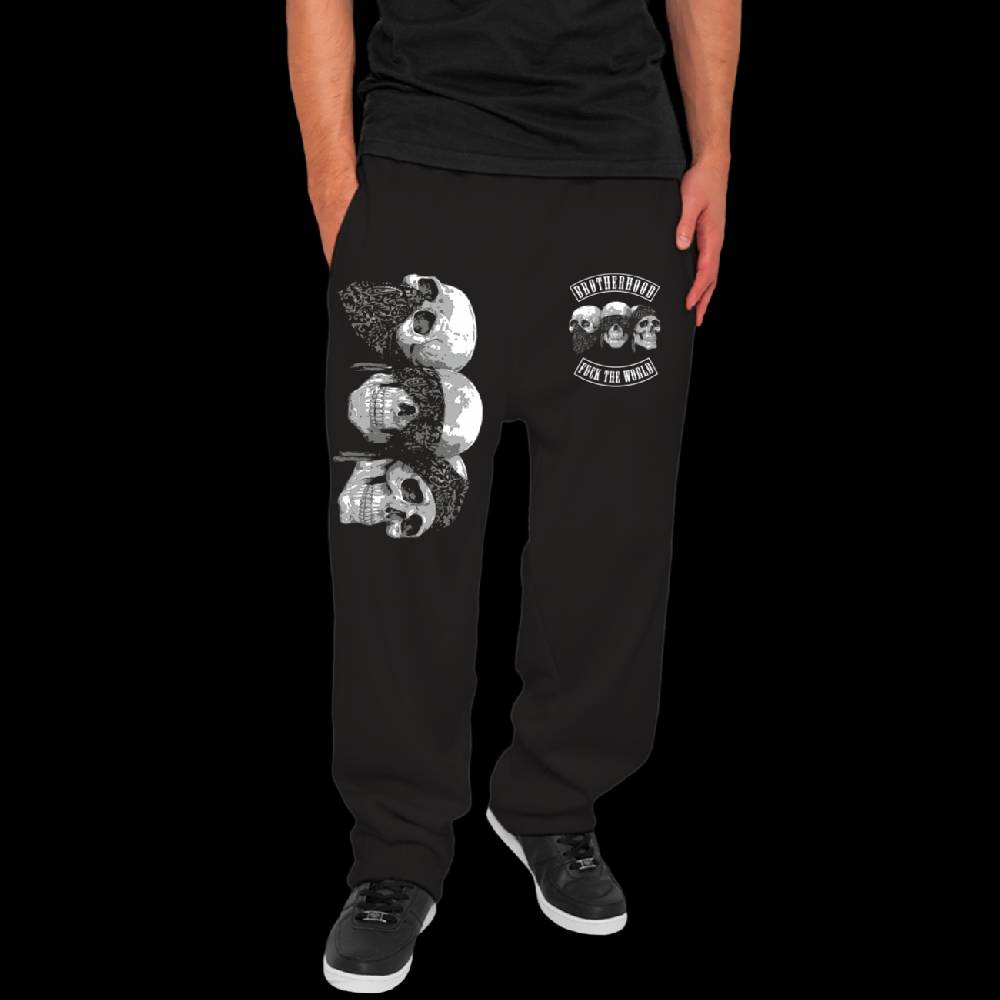 Spass Kostet Männer Jogginghose Trainingshose 3 Schädel