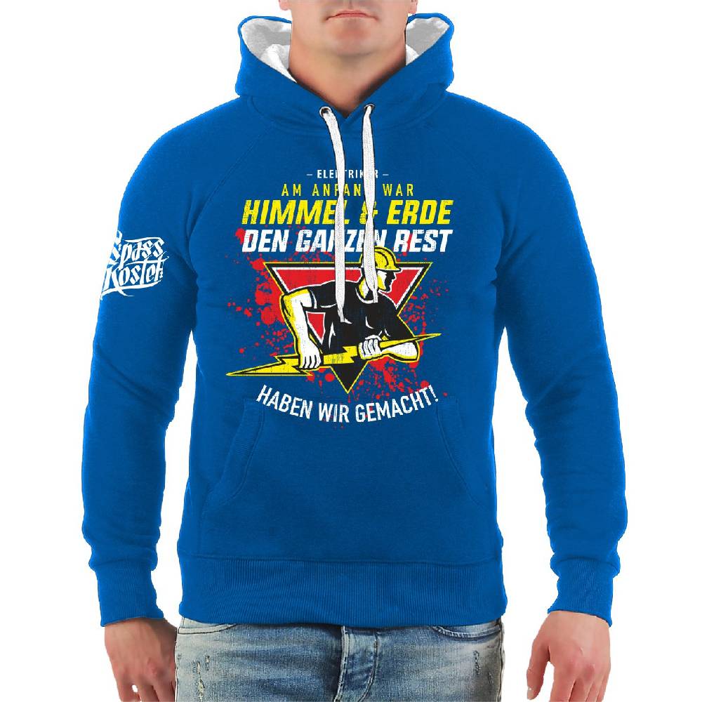 Spass Kostet Männer Kapu Elektriker Am Anfang war Himmel und Erde