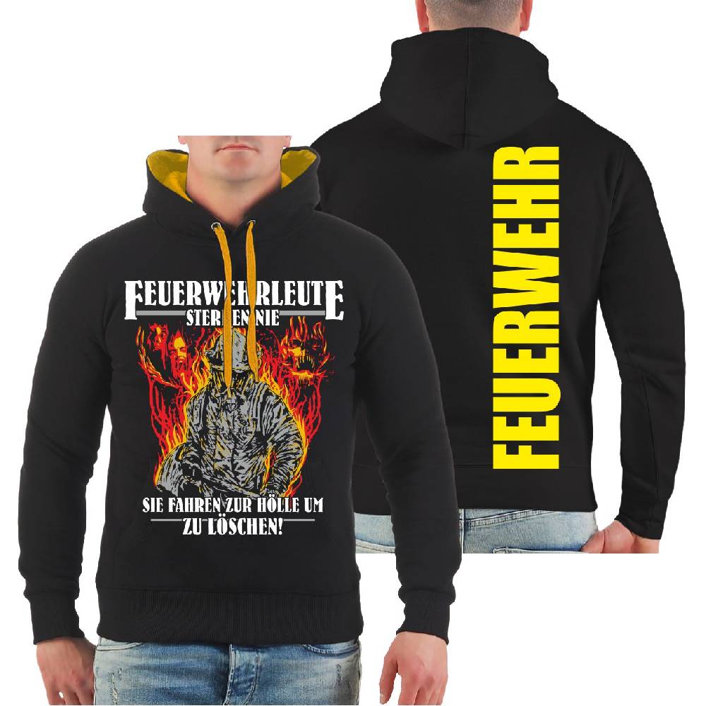 Spass Kostet Männer Kapu Feuerwehr Motiv 2024 Feuerwehrleute sterben nie