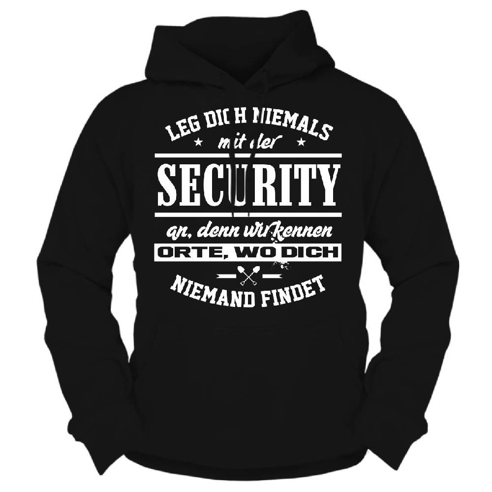 Spass Kostet Männer Kapu Leg dich niemals mit der SECURITY an