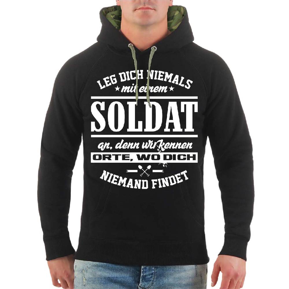 Spass Kostet Männer Kapu Leg dich niemals mit einem SOLDAT an