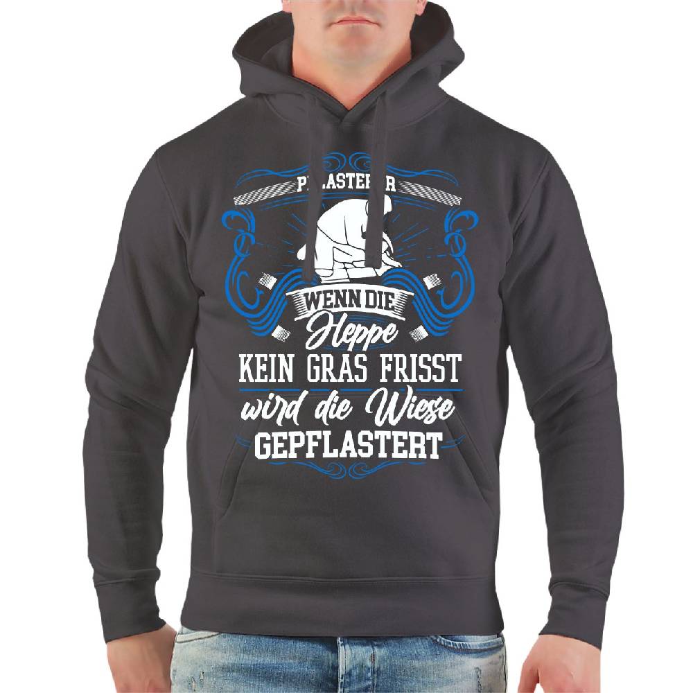Spass Kostet Männer Kapu Pflasterer Wenn die Heppe kein Gras frisst wird die Wiese gepflastert