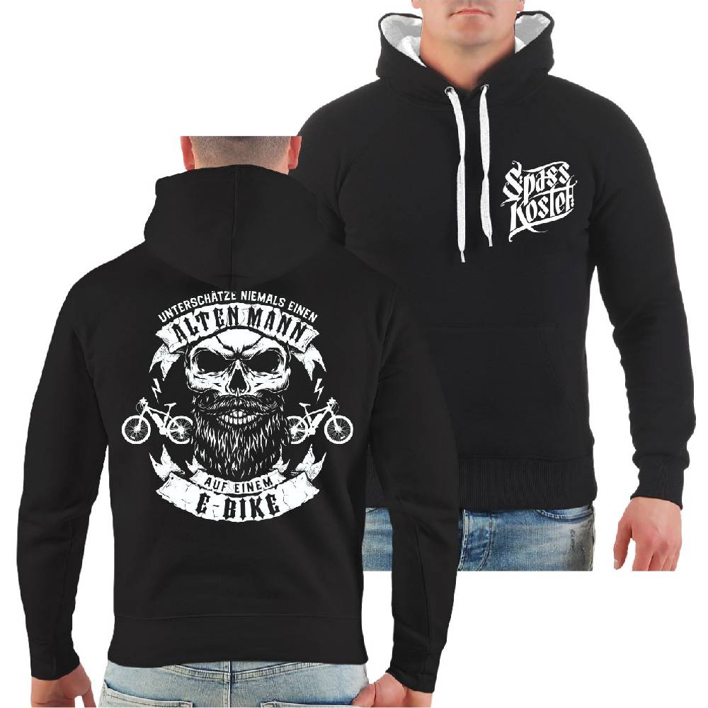 Spass Kostet Männer Kapu Unterschätze nie einen alten Mann mit EBIKE Elektro Bike