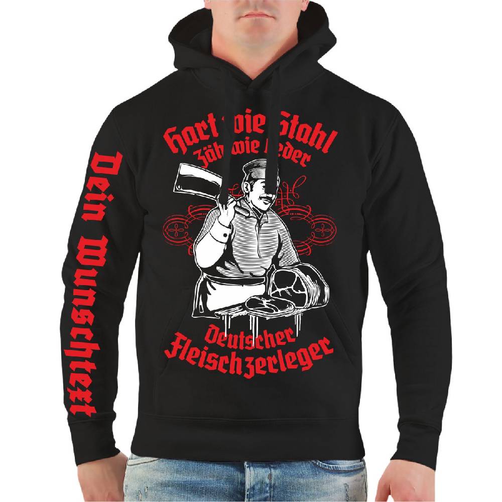 Spass Kostet Männer Kapu WUNSCHTEXT Fleischer Metzger