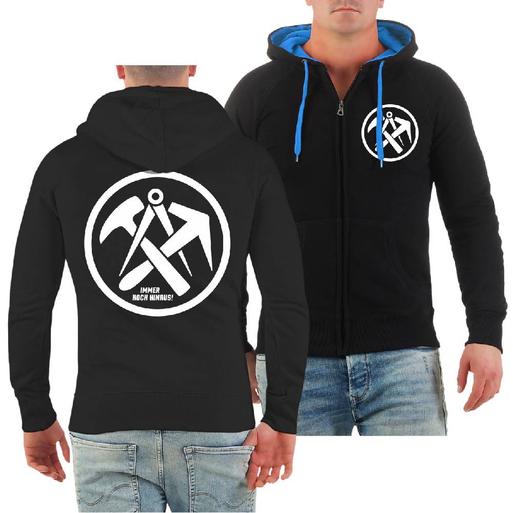 Spass Kostet Männer Kapuzenjacke Dachdecker IMMER HOCH HINAUS
