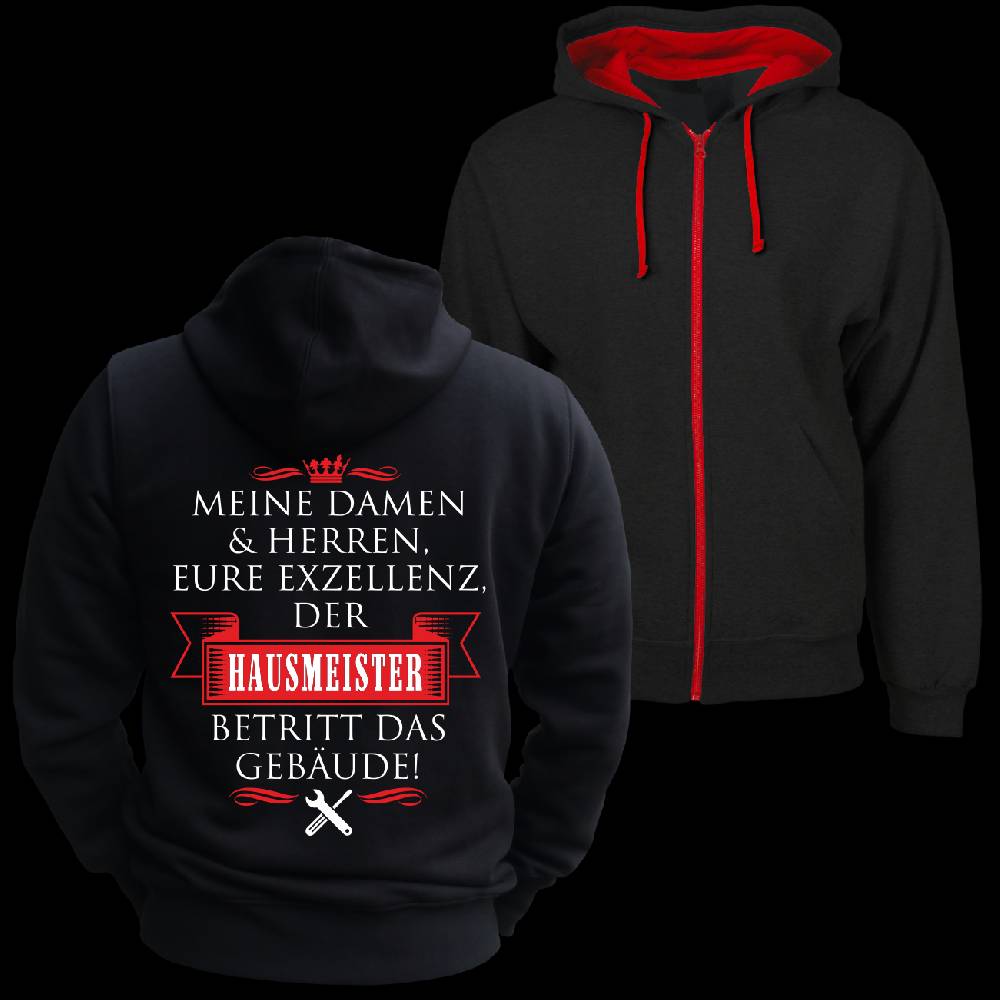 Spass Kostet Männer Kapuzenjacke Eure Exzellenz DER HAUSMEISTER