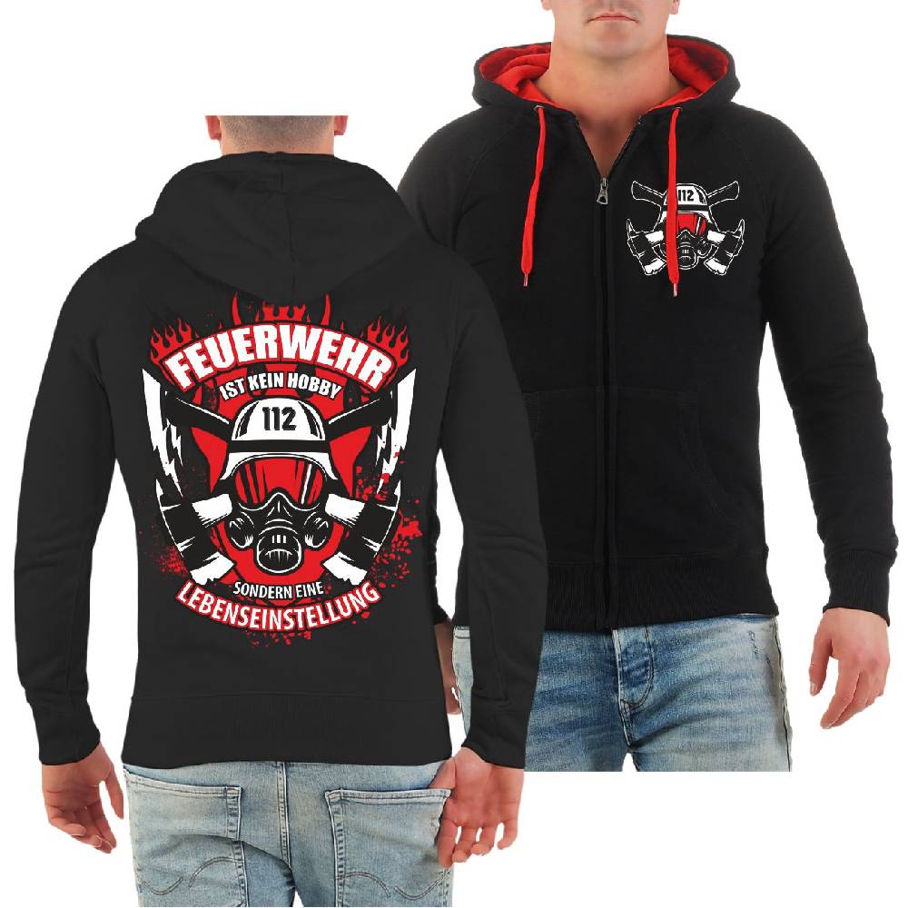 Spass Kostet Männer Kapuzenjacke Feuerwehr Ist Eine Lebenseinstellung