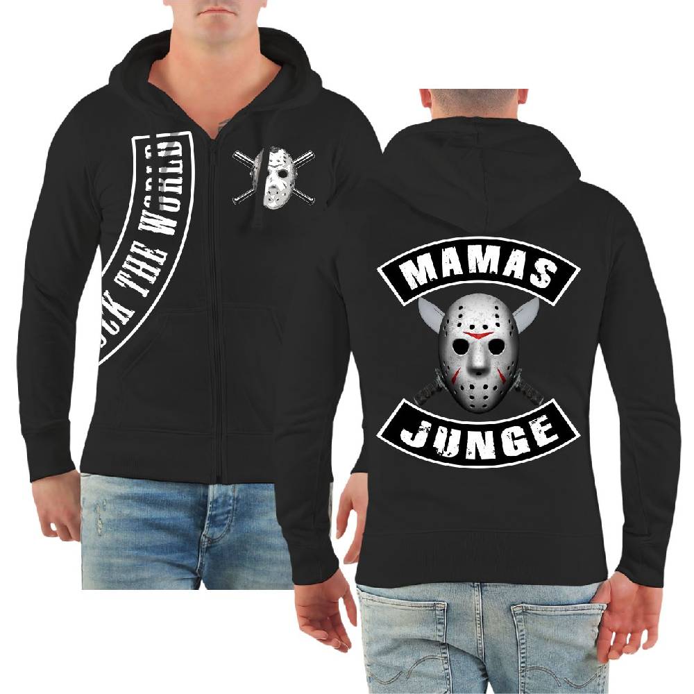 Spass Kostet Männer Kapuzenjacke Horror MAMAS JUNGE