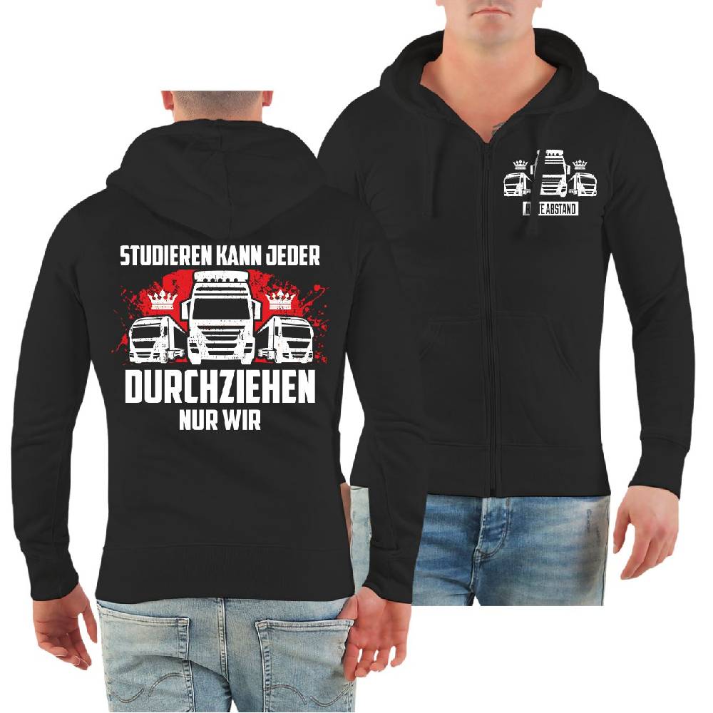 Spass Kostet Männer Kapuzenjacke Kraftfahrer Studieren kann Jeder DURCHZIEHEN nur wir