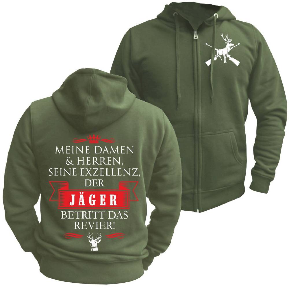 Spass Kostet Männer Kapuzenjacke Seine Exzellenz DER JÄGER