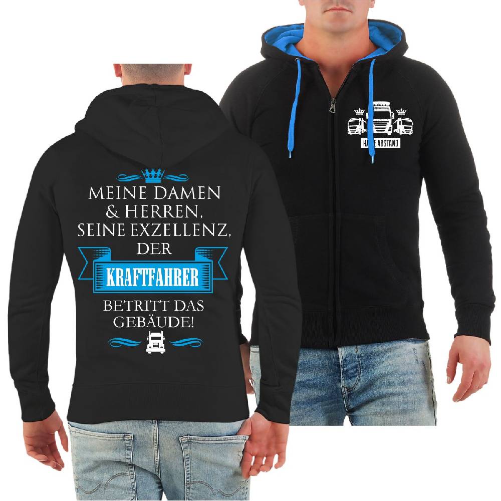 Spass Kostet Männer Kapuzenjacke Seine Exzellenz DER KRAFTFAHRER
