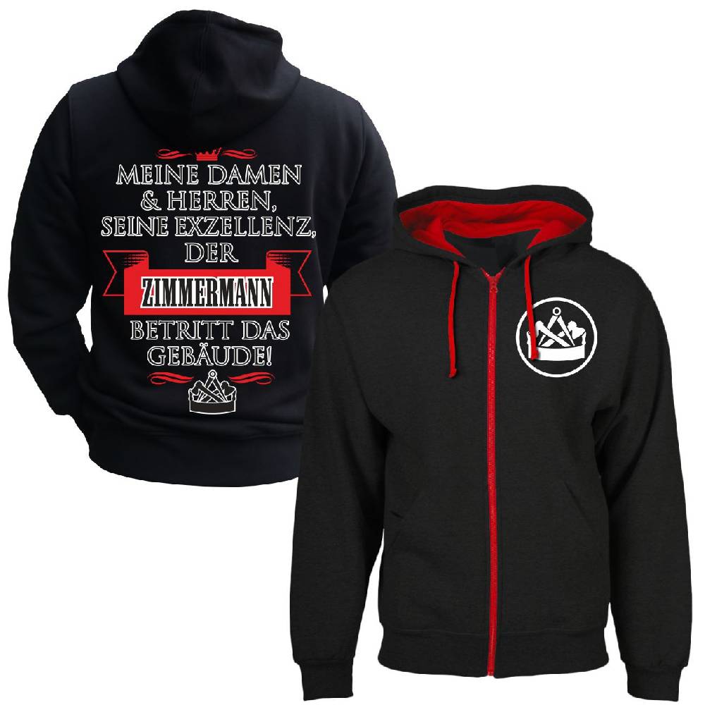 Spass Kostet Männer Kapuzenjacke Seine Exzellenz DER ZIMMERMANN