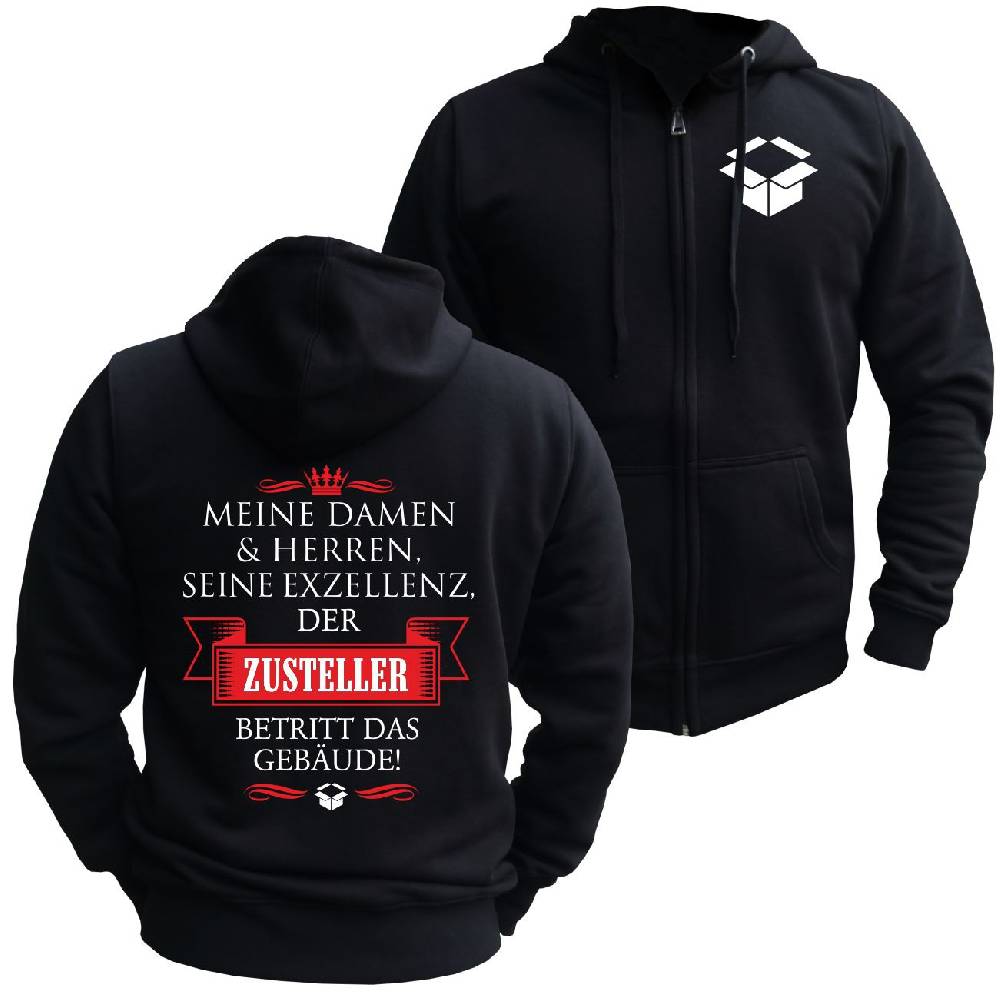 Spass Kostet Männer Kapuzenjacke Seine Exzellenz DER ZUSTELLER