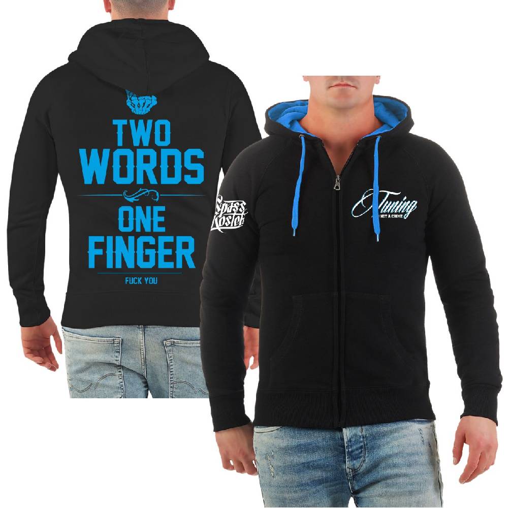Spass Kostet Männer Kapuzenjacke Tuning is not a crime