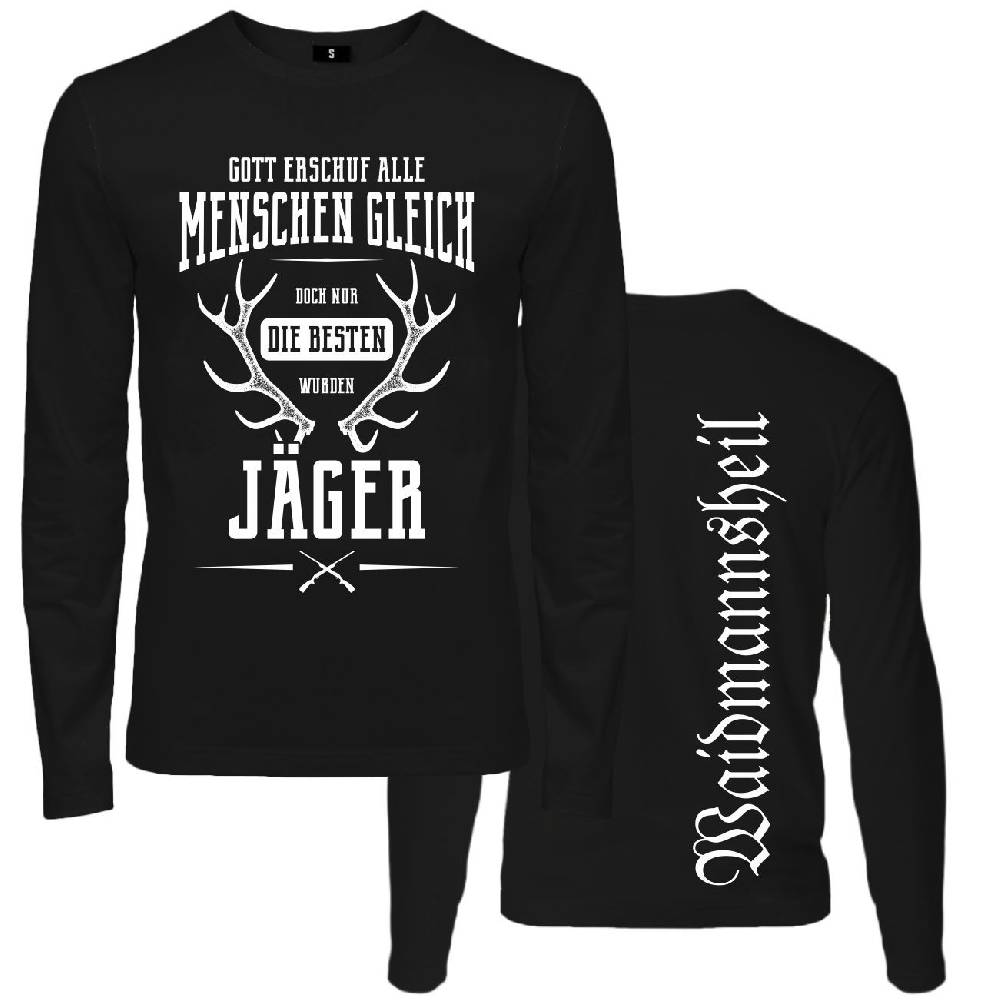 Spass Kostet Männer Longsleeve Die besten wurden JÄGER