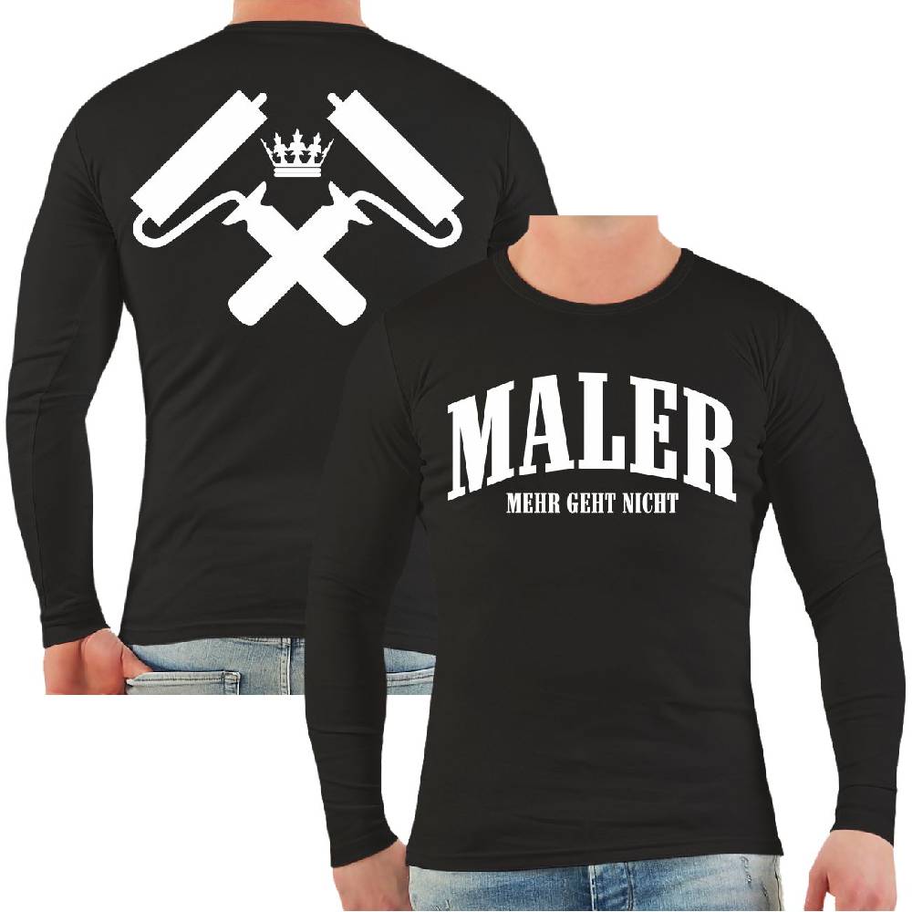 Spass Kostet Männer Longsleeve Maler - Mehr geht nicht