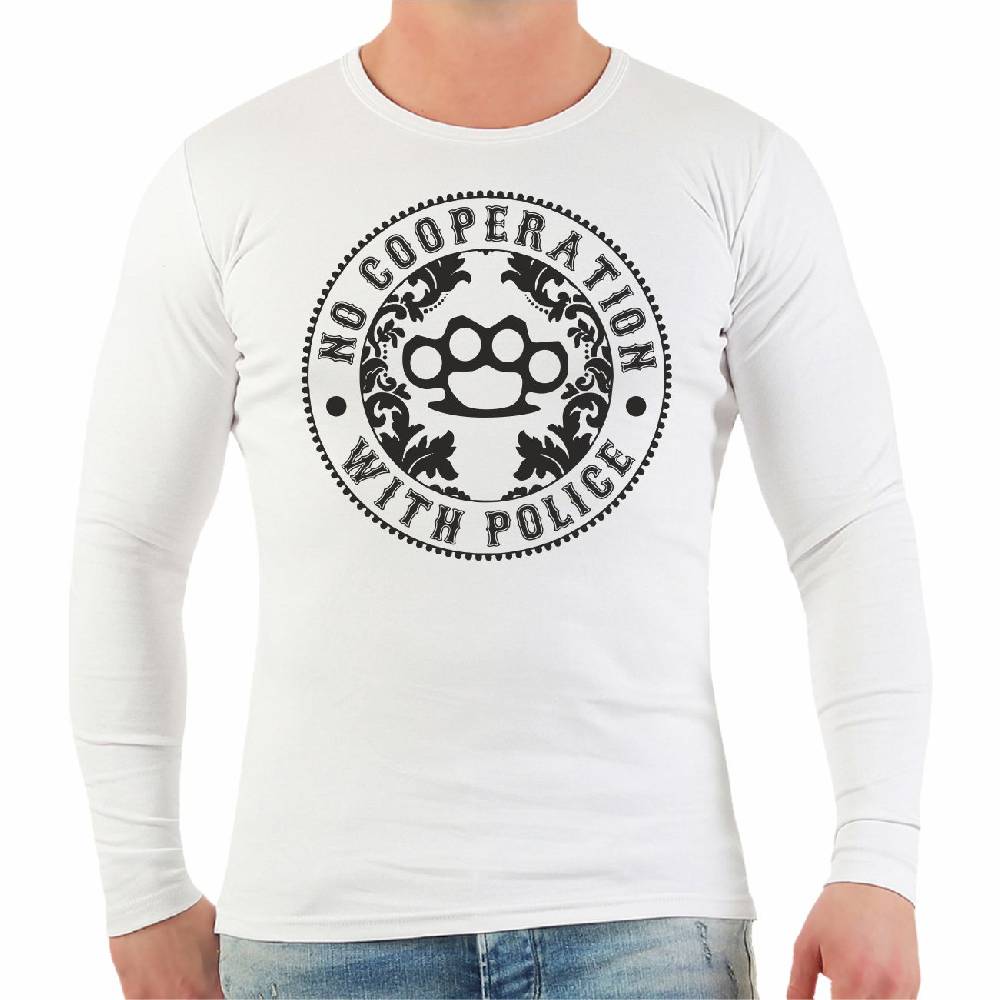 Spass Kostet Männer Longsleeve No cooperation with Police