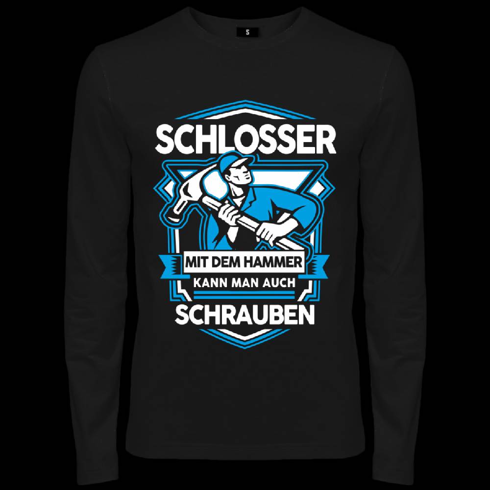 Spass Kostet Männer Longsleeve Schlosser Mit Dem Hammer