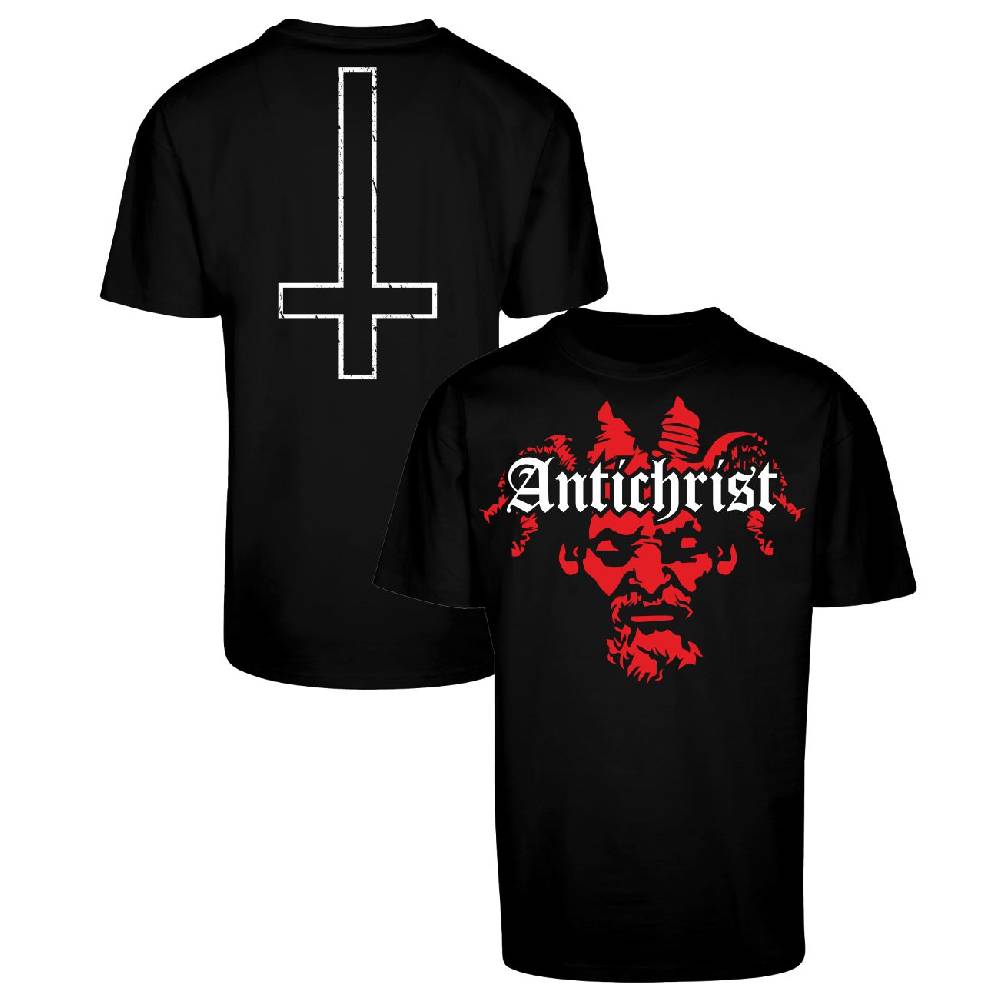 Spass Kostet Männer OVERSIZE T-Shirt Antichrist mit Rückendruck S bis 5XL