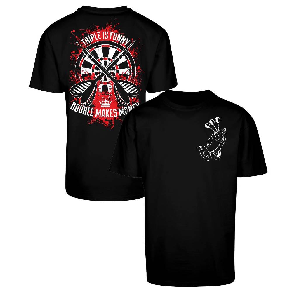 Spass Kostet Männer OVERSIZE T-Shirt Dart Double makes Money S bis 5XL