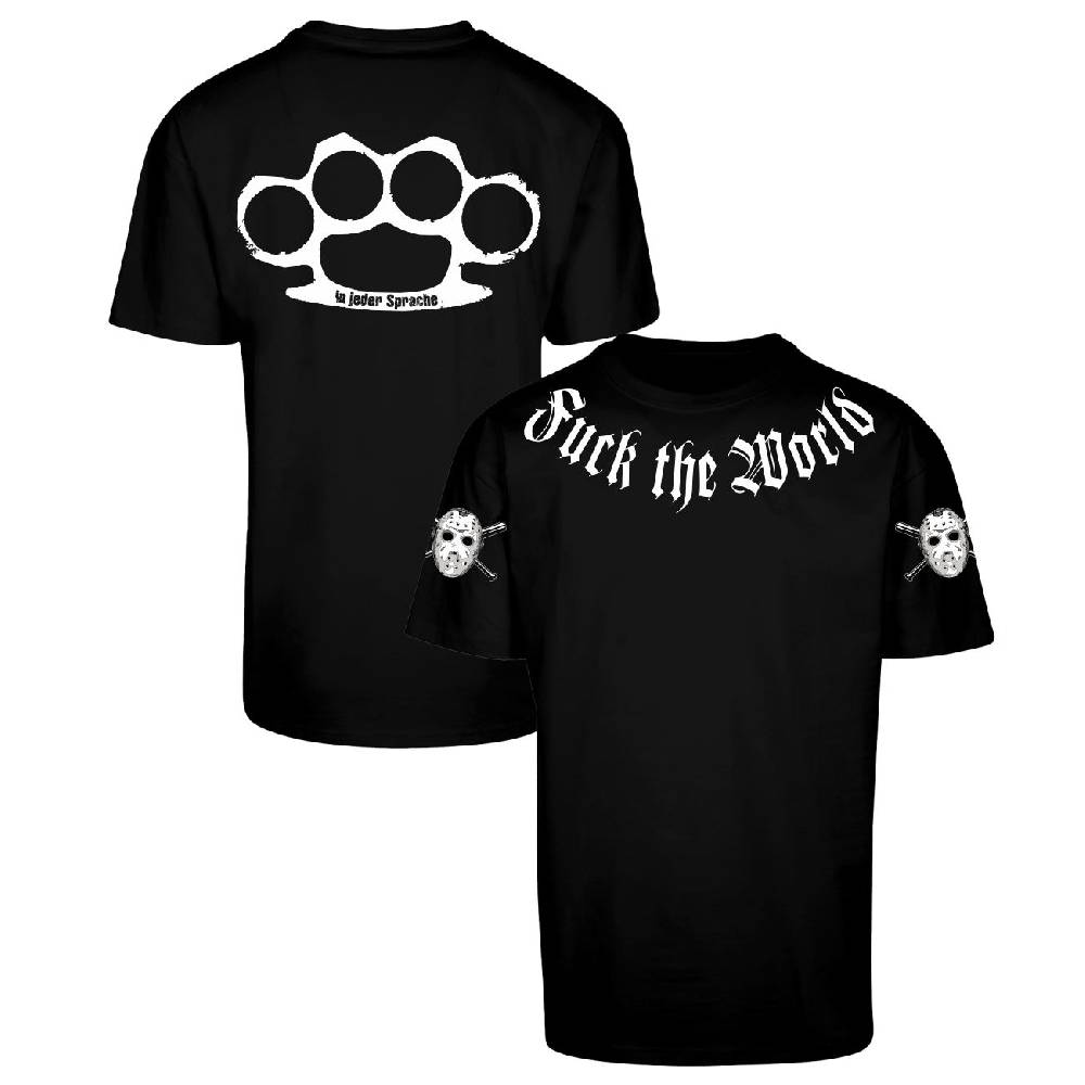 Spass Kostet Männer OVERSIZE T-Shirt Fuck the World In jeder Sprache S bis 5XL