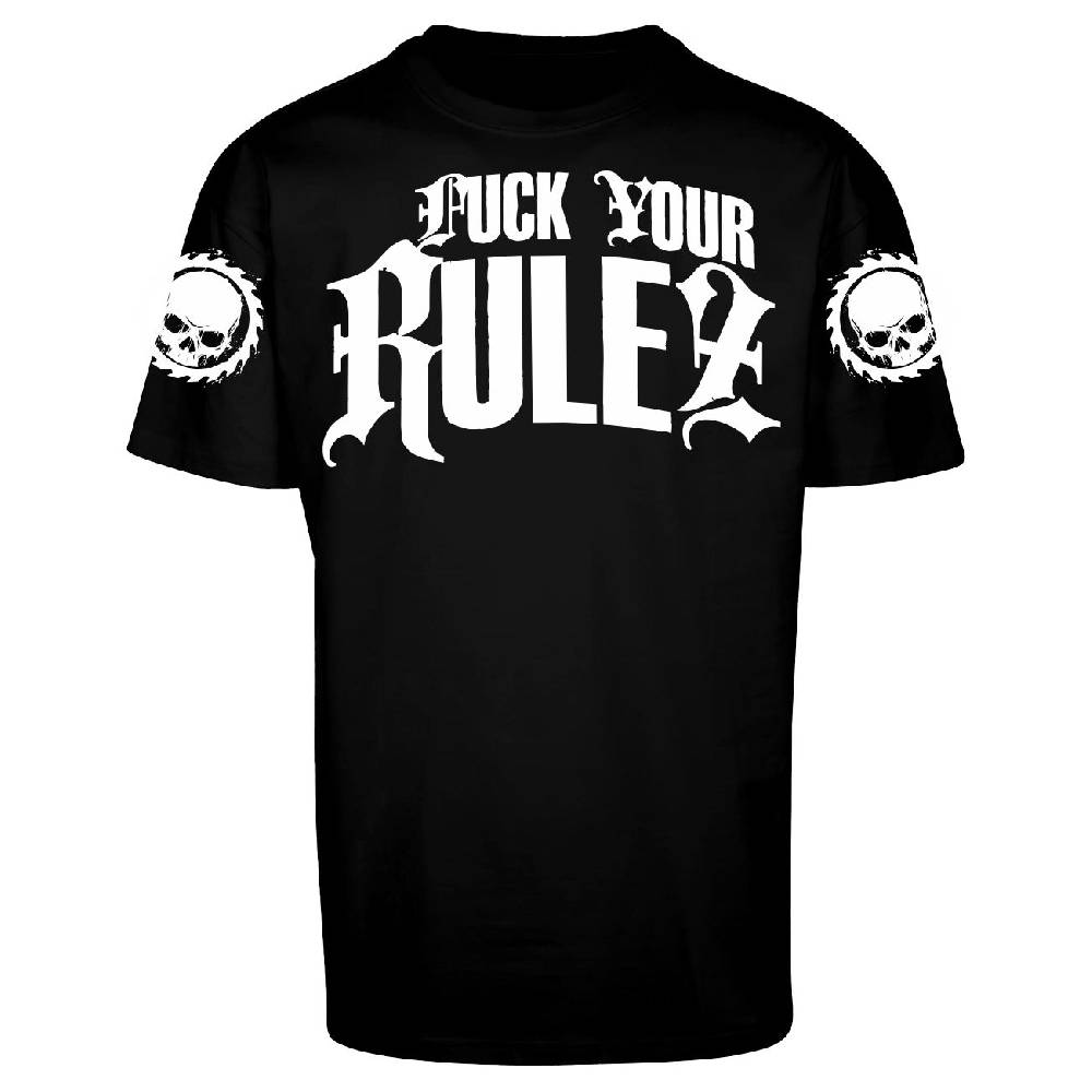 Spass Kostet Männer OVERSIZE T-Shirt Fuck your Rulez S bis 5XL