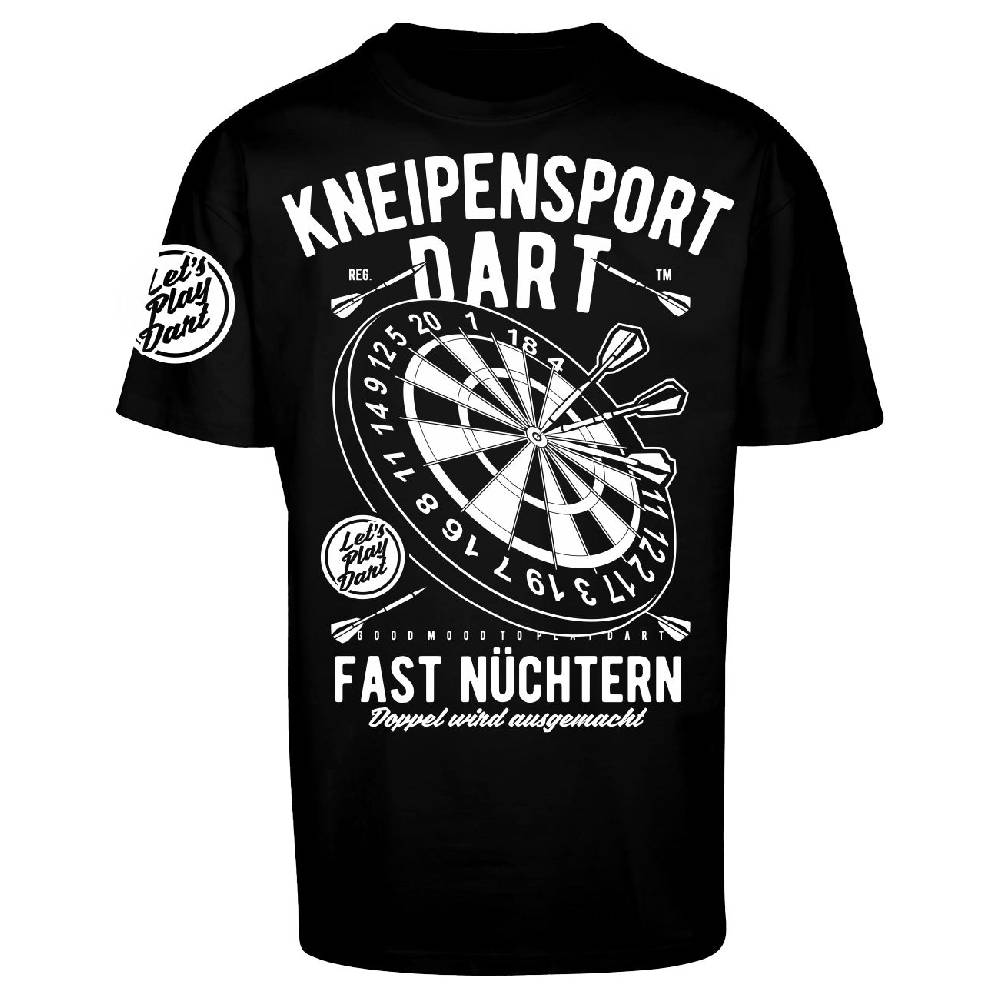 Spass Kostet Männer OVERSIZE T-Shirt Kneipensport Dart S bis 5XL
