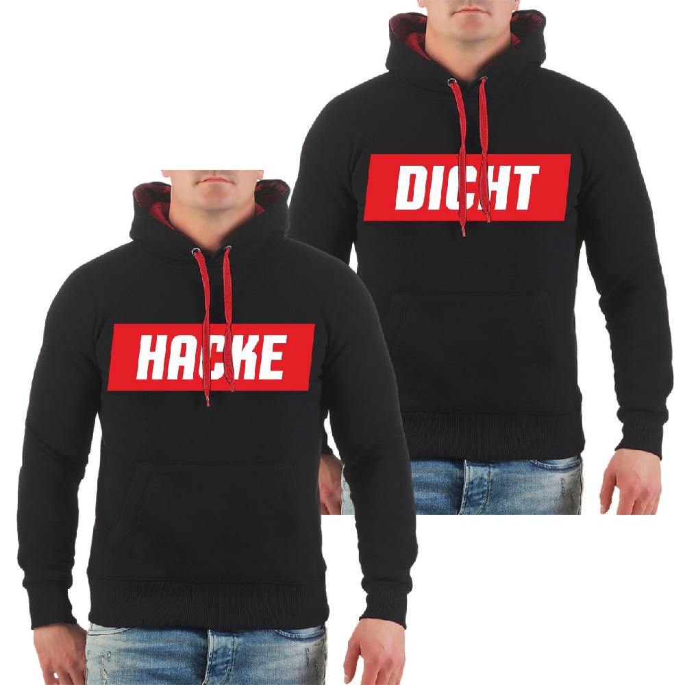 Spass Kostet Männer Partner Kapuzenpullover HACKE DICHT