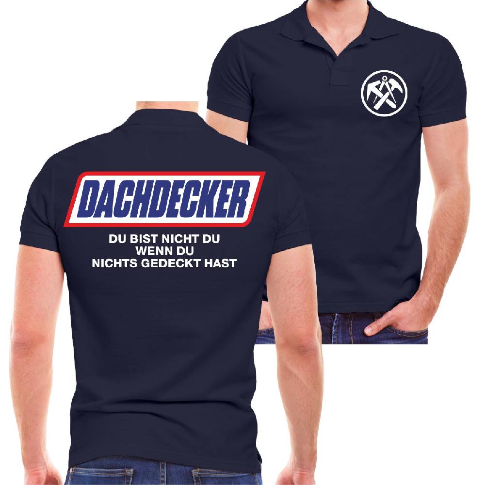 Spass Kostet Männer POLO Dachdecker 2025 Spruch Sprüche Motive