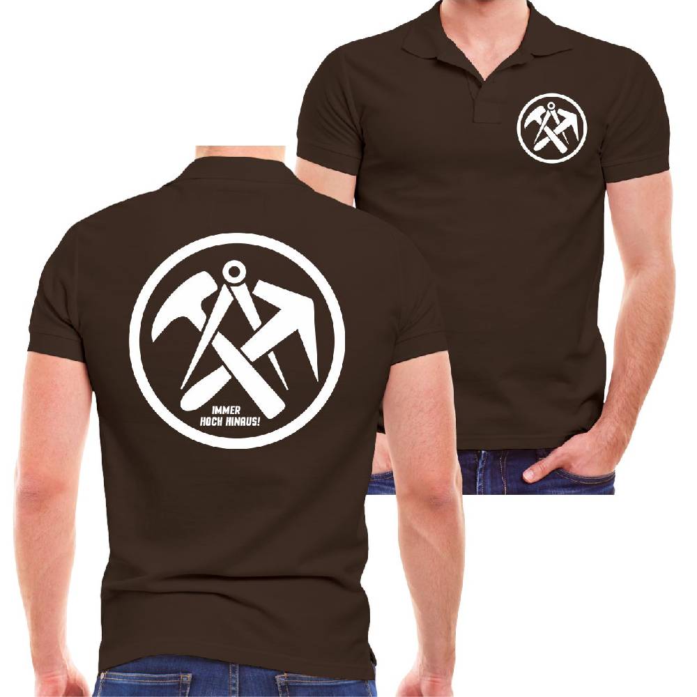 Spass Kostet Männer POLO Dachdecker IMMER HOCH HINAUS