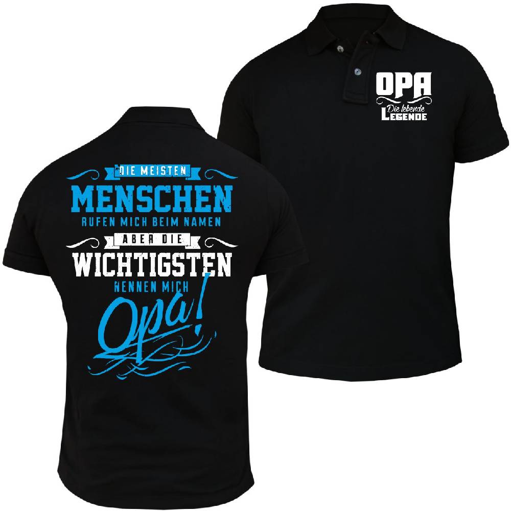 Spass Kostet Männer POLO Die Wichtigsten Nennen Mich OPA