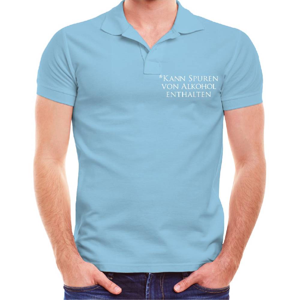 Spass Kostet Männer POLO Kann Spuren von Alkohol enthalten