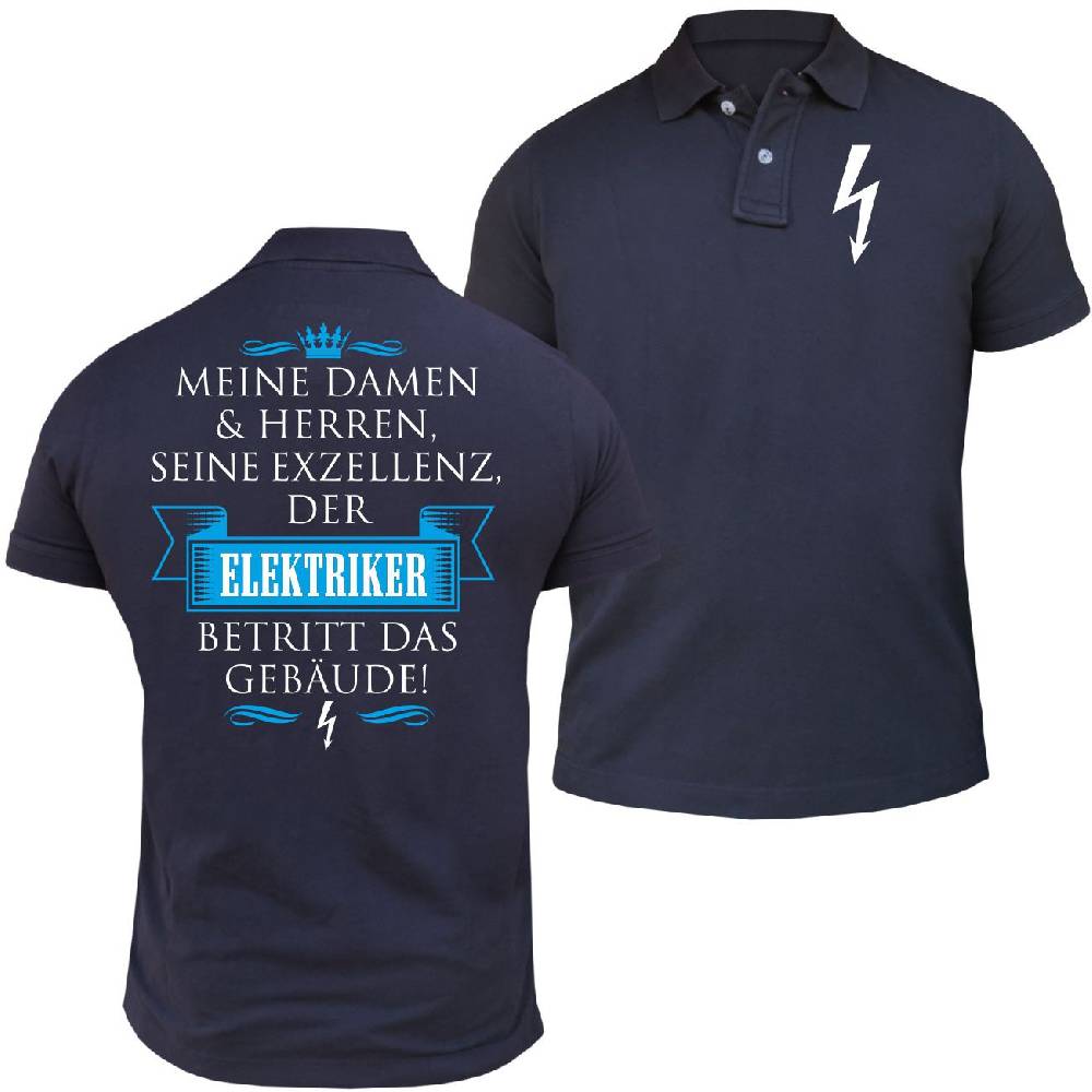 Spass Kostet Männer POLO Seine Exzellenz DER ELEKTRIKER