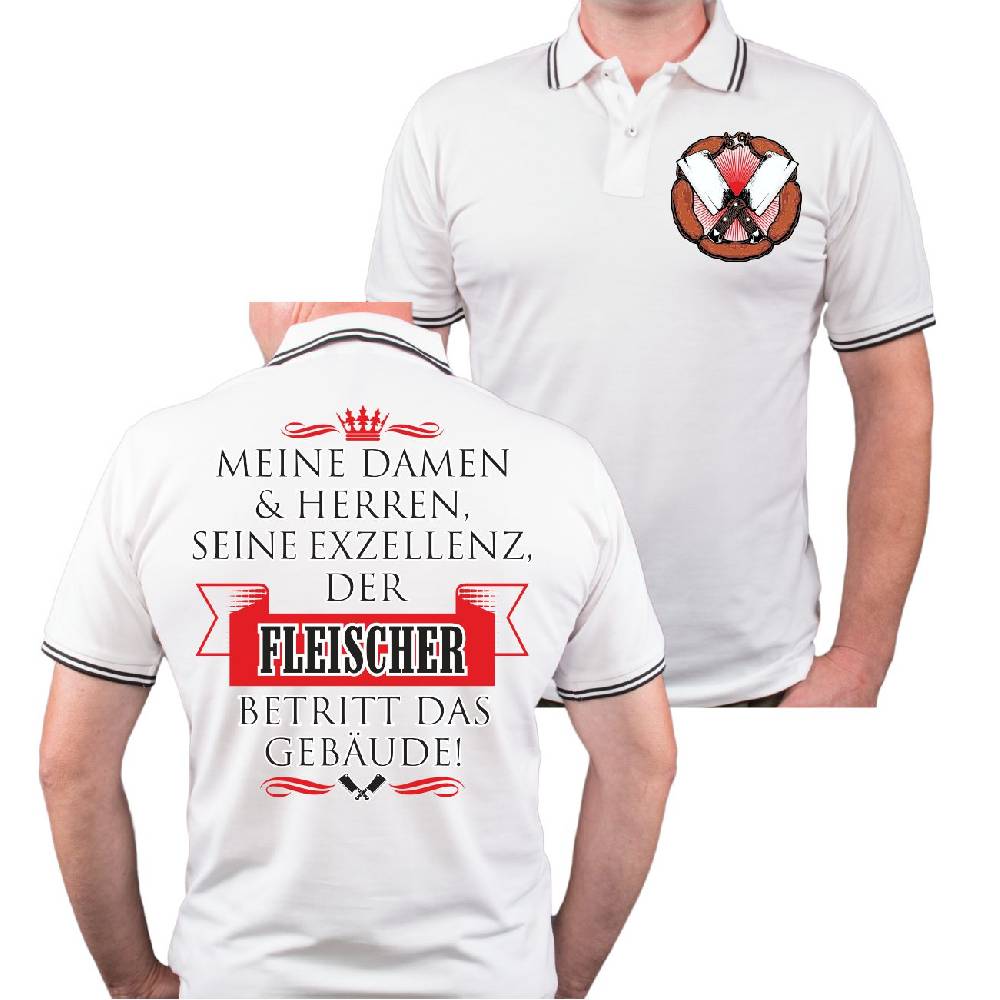 Spass Kostet Männer POLO Seine Exzellenz DER FLEISCHER