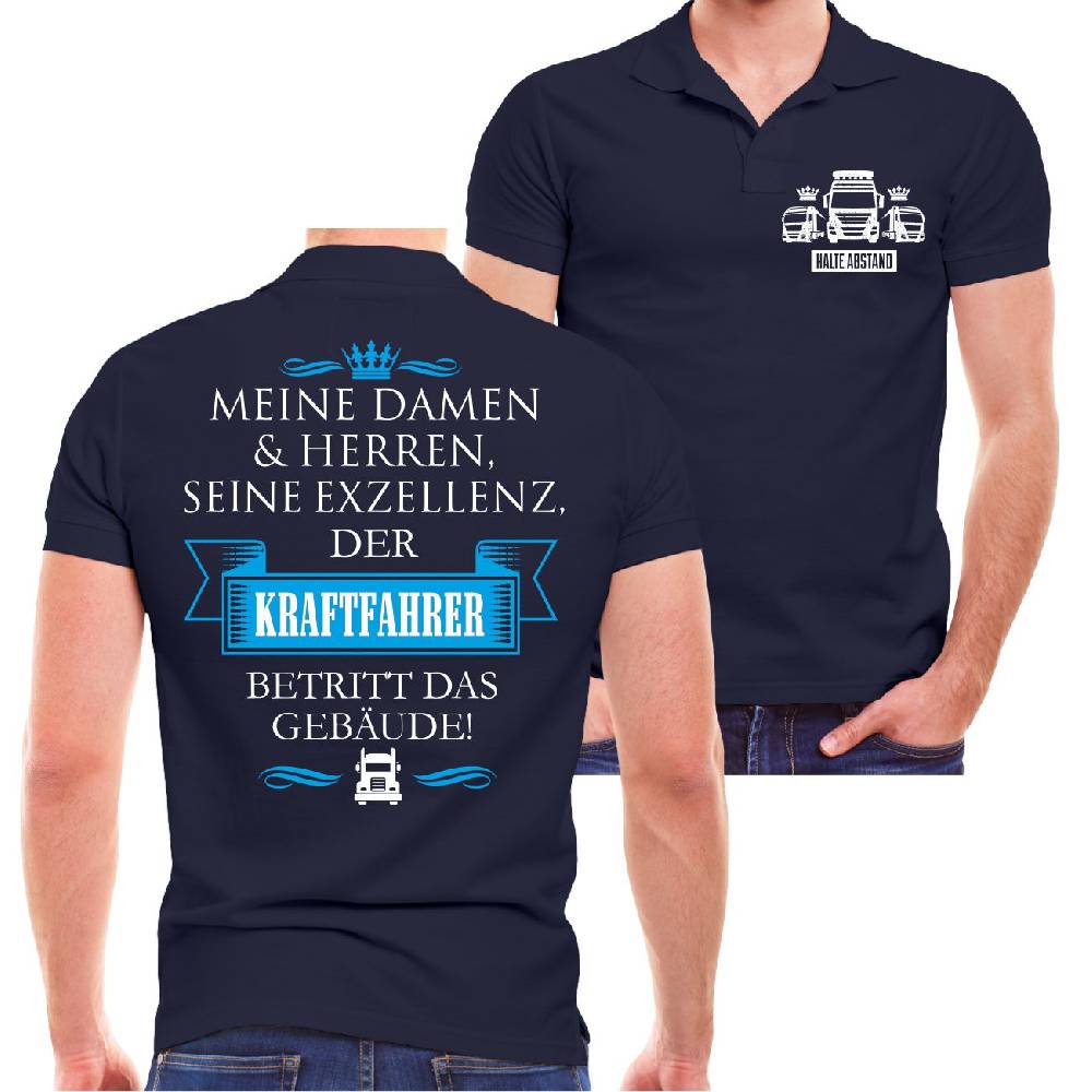 Spass Kostet Männer POLO Seine Exzellenz DER KRAFTFAHRER
