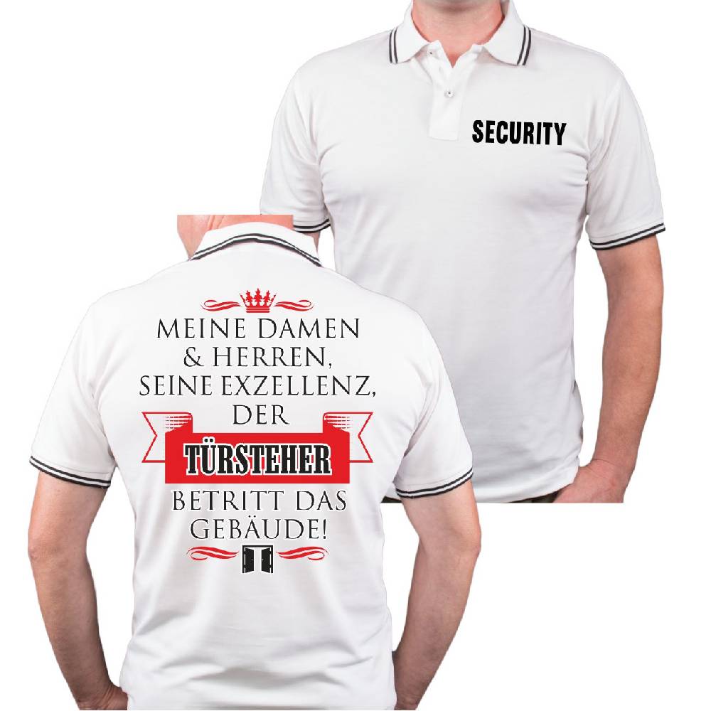 Spass Kostet Männer POLO Seine Exzellenz DER TÜRSTEHER