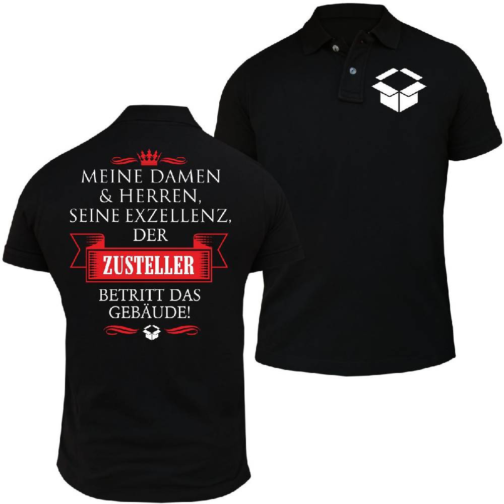 Spass Kostet Männer POLO Seine Exzellenz DER ZUSTELLER