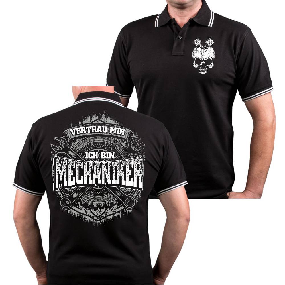 Spass Kostet Männer POLO Vertrau Mir Ich Bin Mechaniker