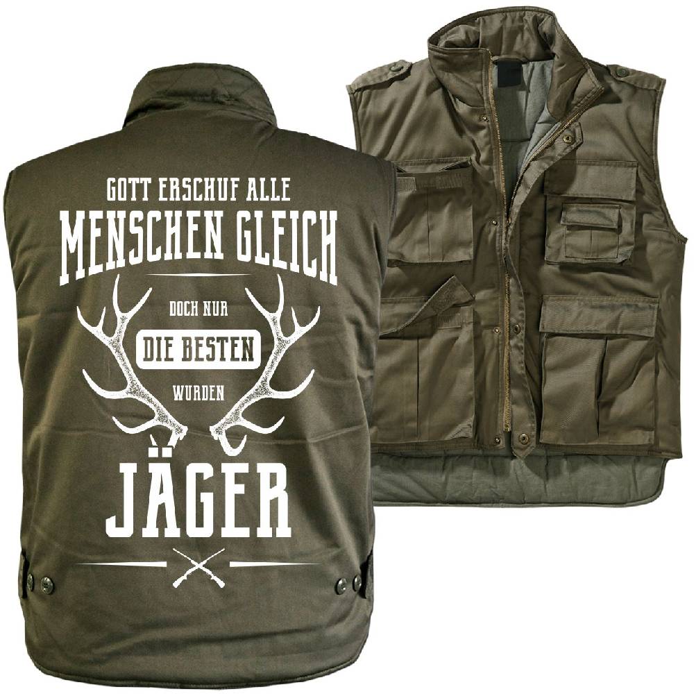 Spass Kostet Männer Ranger Weste mit Futter Die besten wurden JÄGER