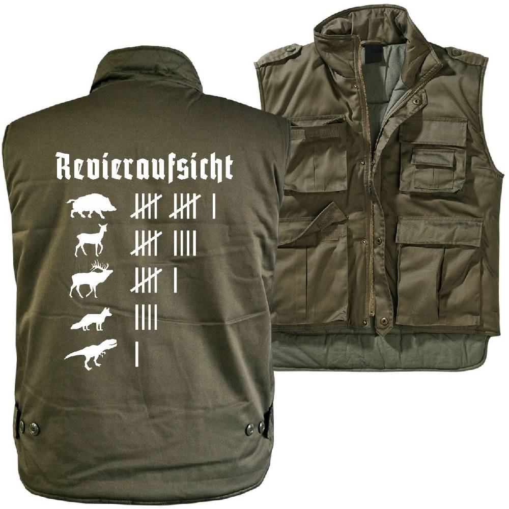 Spass Kostet Männer Ranger Weste mit Futter Jäger Revieraufsicht Abschüsse