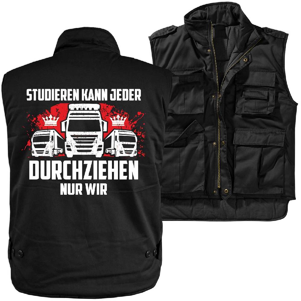 Spass Kostet Männer Ranger Weste mit Futter Kraftfahrer Studieren kann Jeder DURCHZIEHEN nur wir