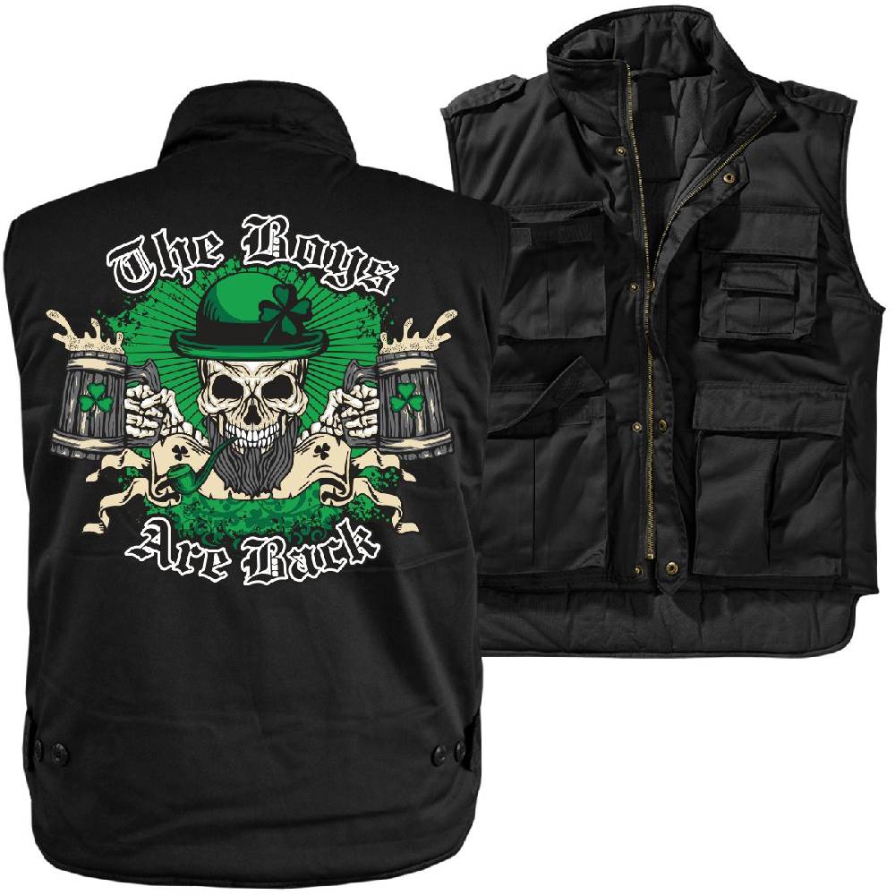 Spass Kostet Männer Ranger Weste mit Futter The Boys are Back