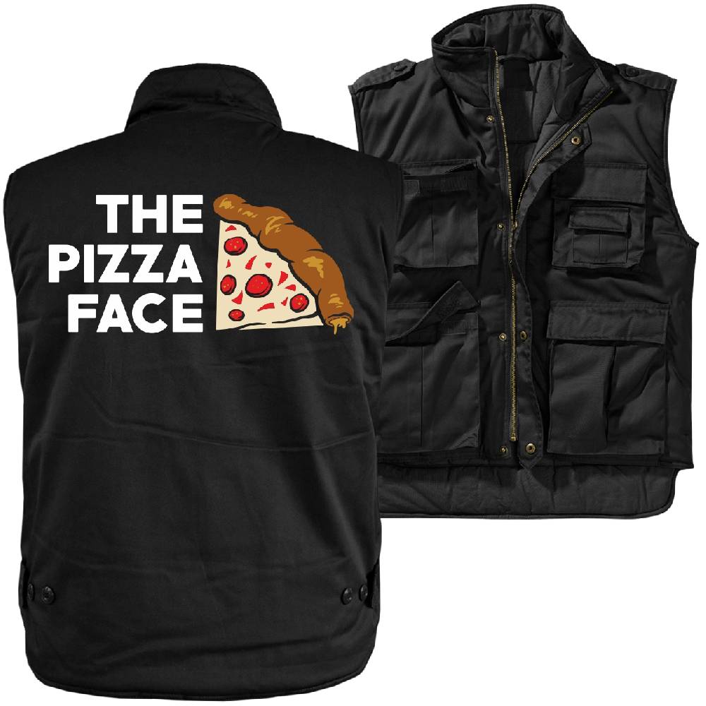 Spass Kostet Männer Ranger Weste mit Futter The Pizza Face