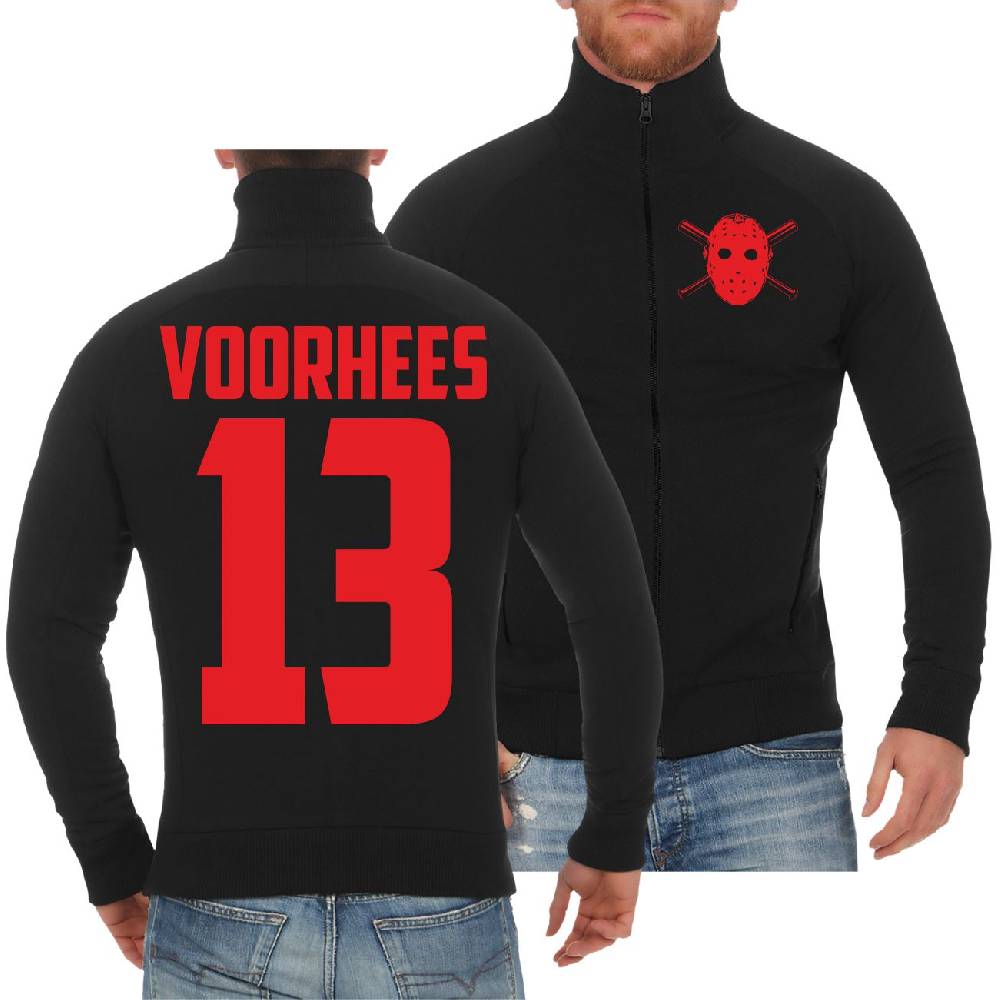 Spass Kostet Männer Sweatjacke Crystal Lake Vorhees 13