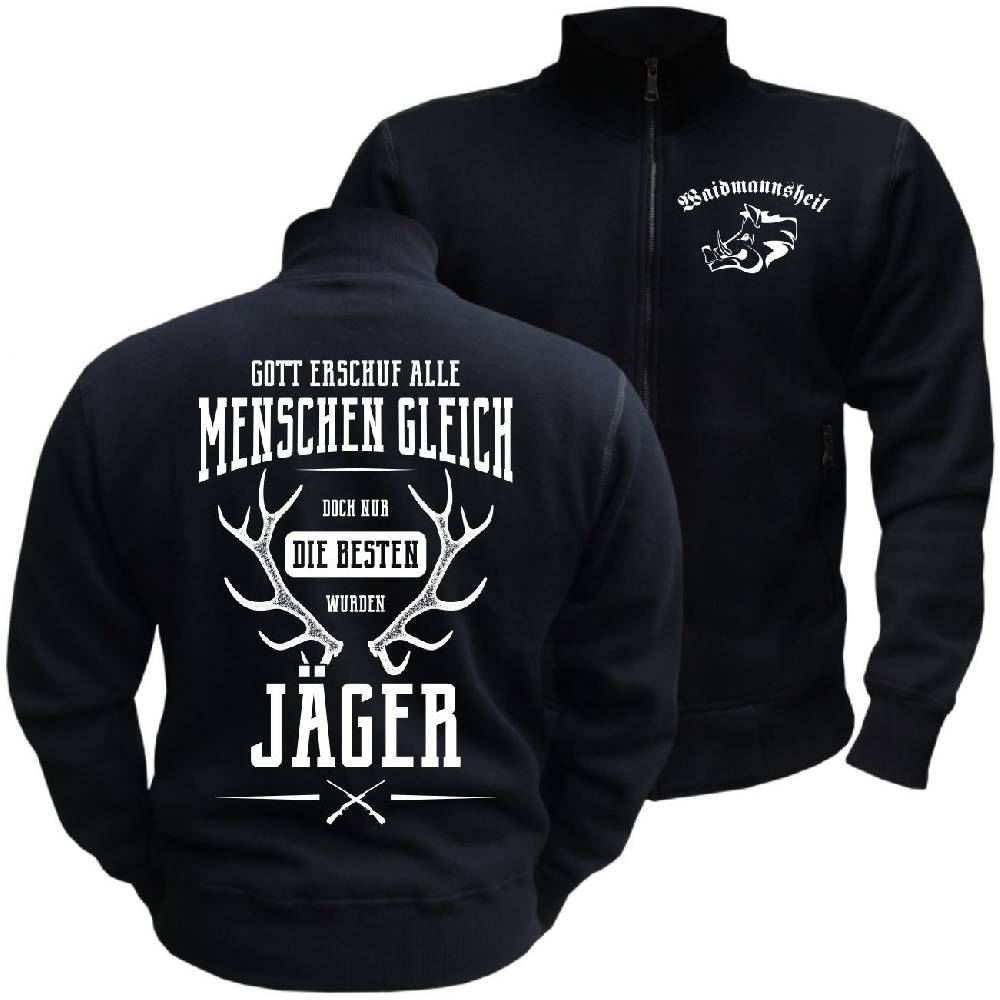 Spass Kostet Männer Sweatjacke Die besten wurden JÄGER