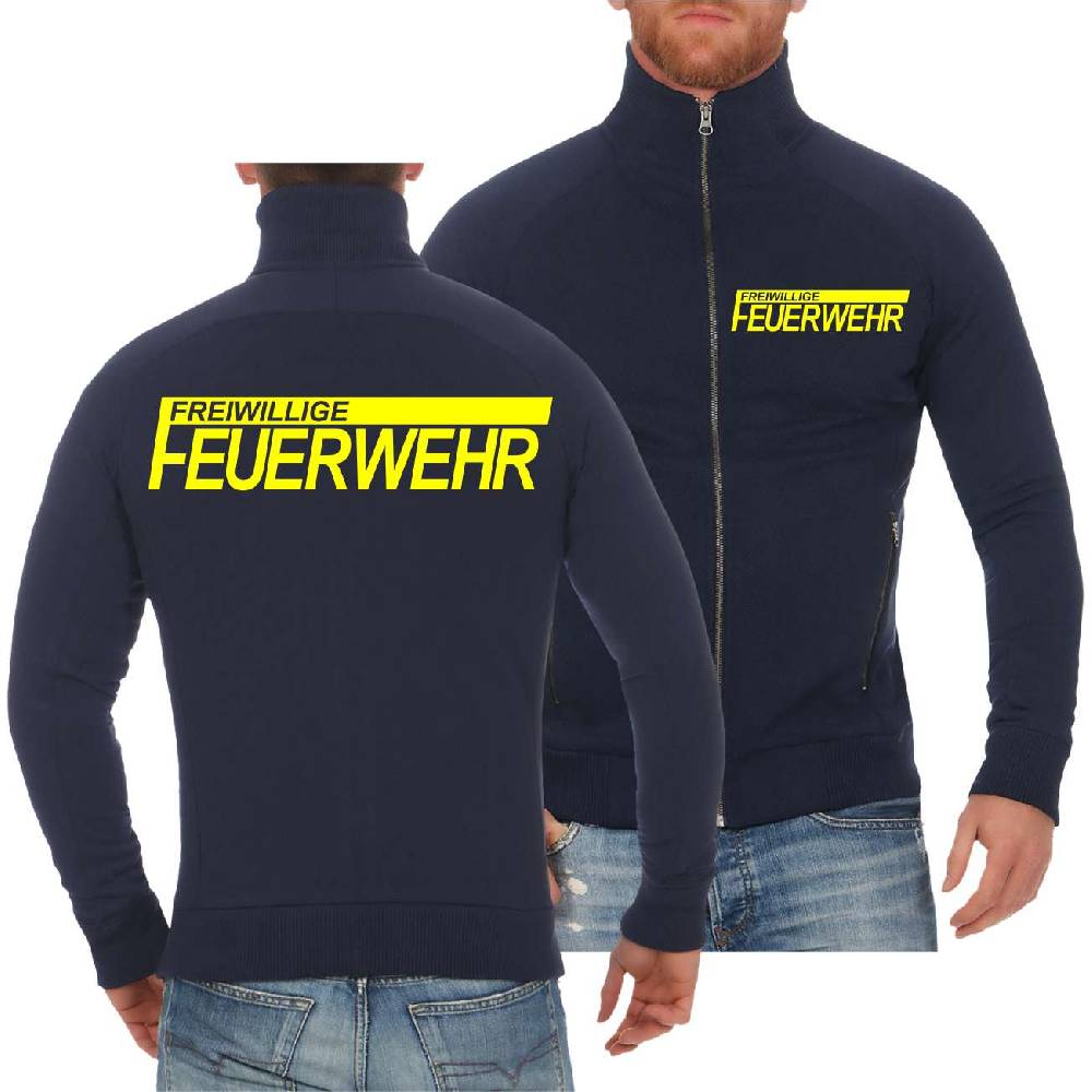 Spass Kostet Männer Sweatjacke FFW Freiwillige Feuerwehr