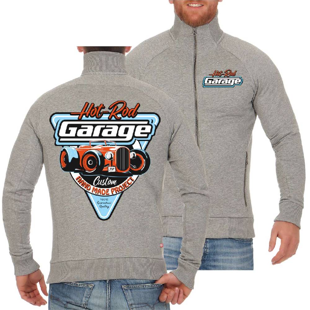 Spass Kostet Männer Sweatjacke Hot rod Garage Handmade Custom