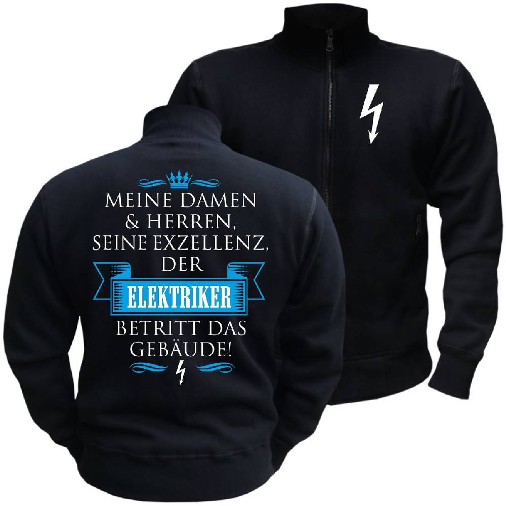 Spass Kostet Männer Sweatjacke Seine Exzellenz DER ELEKTRIKER
