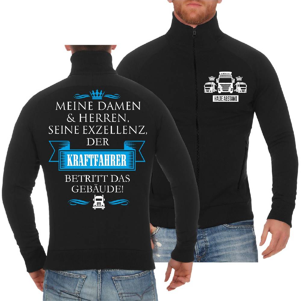 Spass Kostet Männer Sweatjacke Seine Exzellenz DER KRAFTFAHRER